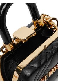 Love Moschino - LOVE MOSCHINO Torebka JC4056PP1MLA0000 Czarny. Kolor: czarny. Materiał: skórzane #9