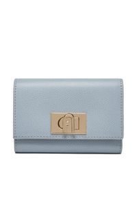 Duży Portfel Damski Furla. Kolor: niebieski