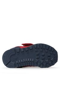 New Balance Sneakersy IV574CR1 Czerwony. Kolor: czerwony. Materiał: skóra. Model: New Balance 574