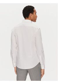 Hugo - HUGO Koszula Ermo 50505315 Biały Slim Fit. Kolor: biały. Materiał: bawełna #3