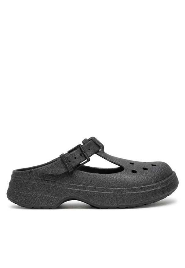 Crocs Klapki Classic Mary Jane Glitter Clog 210737 Szary. Kolor: szary