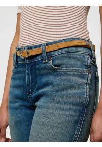 Wrangler - DAMSKI PASEK WRANGLER THIN WESTERN BELT CAMEL 112372414 #1