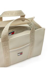 Tommy Jeans Torebka AW0AW16959 Écru. Materiał: skórzane #5