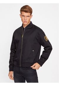 Versace Jeans Couture Kurtka bomber 75GAS415 Czarny Regular Fit. Kolor: czarny. Materiał: syntetyk, bawełna