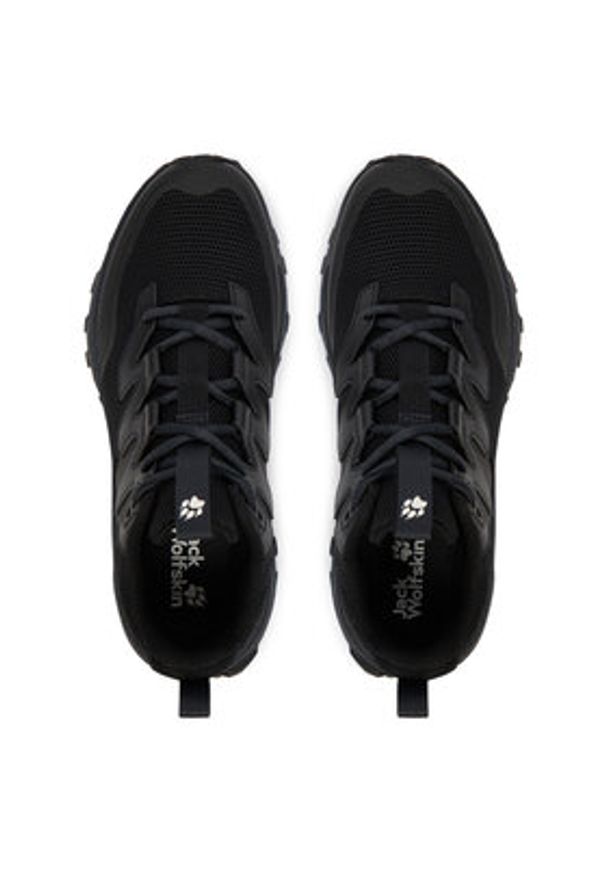 Jack Wolfskin Trekkingi Ps Trail Low A65586 Czarny. Kolor: czarny. Materiał: skóra