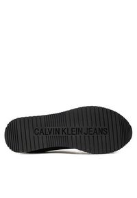 Calvin Klein Jeans Sneakersy Retro Runner Low Mix Mtl YM0YM01032 Czarny. Kolor: czarny. Materiał: materiał #6
