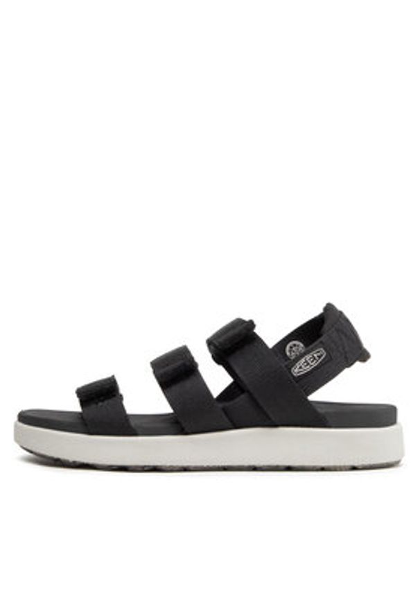 keen - Keen Sandały Elle Strappy 1026138 Czarny. Kolor: czarny. Materiał: materiał