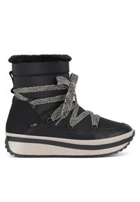 Rieker Revolution Lifestyle Śniegowce W0971-00 Czarny. Kolor: czarny. Materiał: skóra