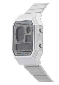 Casio Zegarek A130WE-7AEF Srebrny. Kolor: srebrny #3