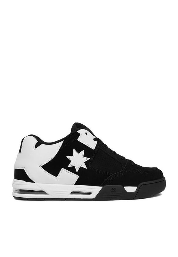 DC Shoes Sneakersy EO-DC COMMAND DC02220002 Czarny. Kolor: czarny. Materiał: skóra, zamsz