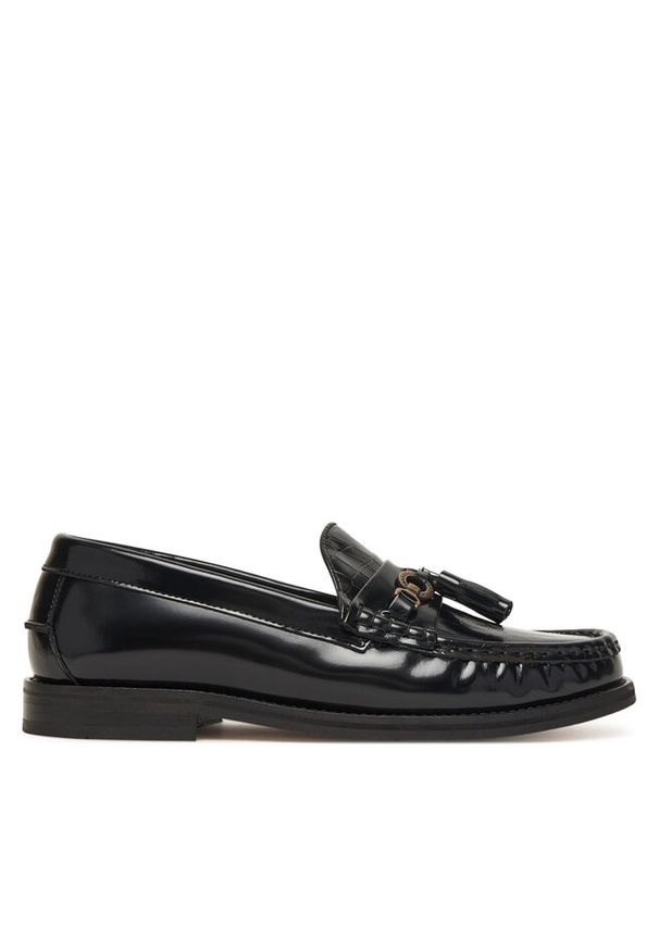 Loafersy Barbour. Kolor: czarny