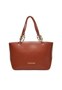 Love Moschino - Torebka LOVE MOSCHINO. Kolor: brązowy