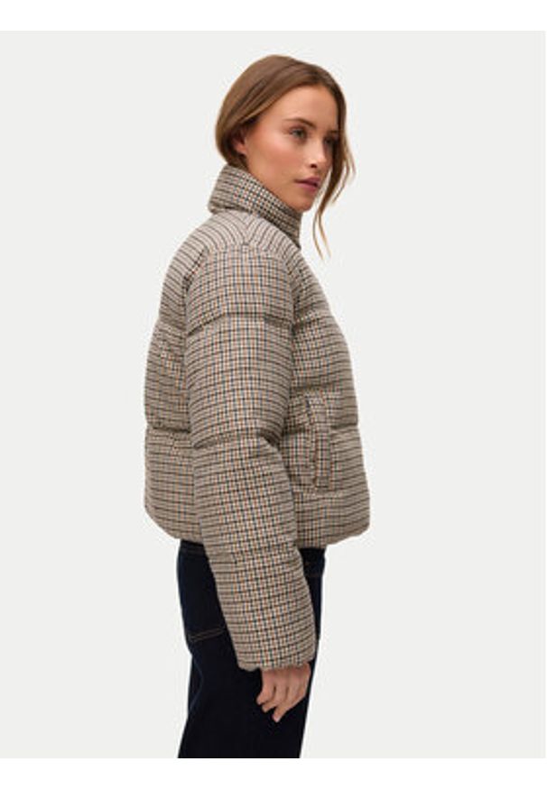 Vero Moda Kurtka zimowa Lyon 10334968 Beżowy ciemny Regular Fit. Kolor: beżowy. Materiał: syntetyk. Sezon: zima