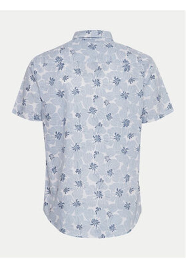 Blend Koszula 20717064 Niebieski Regular Fit. Kolor: niebieski. Materiał: bawełna