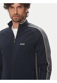 BOSS Bluza 50540792 Granatowy Regular Fit. Kolor: niebieski. Materiał: bawełna, syntetyk #4
