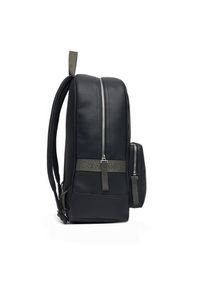 Calvin Klein Jeans Plecak Cargo Backpack 43 LV04G3158G Czarny. Kolor: czarny. Materiał: skóra