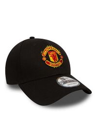 Czapka z daszkiem Manchester United - licencjonowana New Era. Kolor: czarny