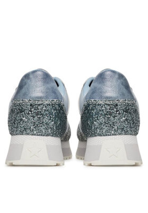 Liu Jo Sneakersy Maxi Wonder 923 4A5307 TX471 Niebieski. Kolor: niebieski. Materiał: materiał