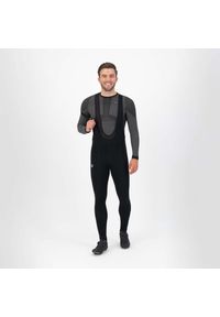 ROGELLI - Spodnie sportowe męskie Rogelli PERANO, ocieplane. Kolor: czarny. Sport: kolarstwo #1