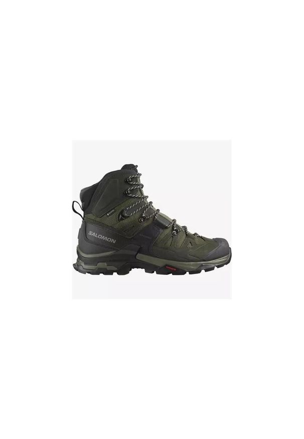 salomon - Buty trekkingowe męskie Salomon Quest 4D 4 Gtx. Wysokość cholewki: za kostkę. Zapięcie: sznurówki. Kolor: czarny. Materiał: materiał, syntetyk, tkanina. Szerokość cholewki: normalna