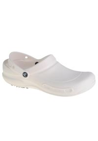 Japonki Crocs Bistro, Dla obu płci. Kolor: biały. Materiał: syntetyk, materiał. Styl: sportowy