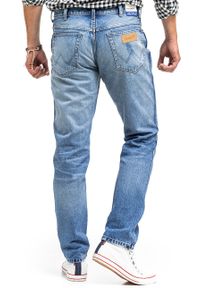 Wrangler - WRANGLER TEXAS TAPER MĘSKIE SPODNIE JEANSOWE OKIE W12T7328O 112320077 #6