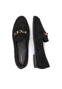 DeeZee Loafersy WSS270205-06 Czarny. Kolor: czarny. Materiał: materiał #3