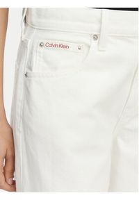 Calvin Klein Jeans Jeansy LV047F733G Kremowy Wide Leg. Kolor: kremowy #5