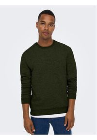 Only & Sons Bluza 22018683 Zielony Regular Fit. Kolor: zielony. Materiał: bawełna #7