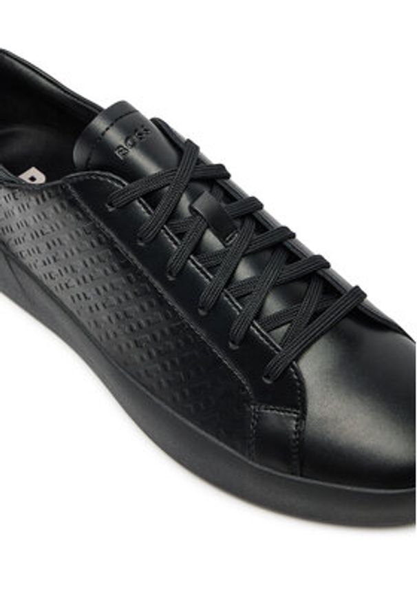 BOSS - Boss Sneakersy Belwar 50537891 10269816 01 Czarny. Kolor: czarny. Materiał: skóra