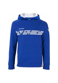 TECNIFIBRE - Bluza z kapturem dziecięca Tecnifibre Fleece Hoodie. Typ kołnierza: kaptur. Kolor: niebieski