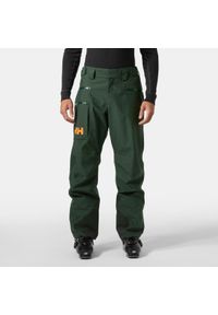 Spodnie narciarskie Helly Hansen Garibaldi 2.0. Kolor: zielony, czarny, wielokolorowy. Sezon: zima. Sport: narciarstwo #1