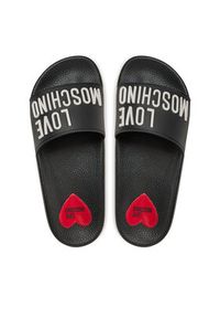 Love Moschino - LOVE MOSCHINO Klapki JA28052G1II14000 Czarny. Kolor: czarny #3