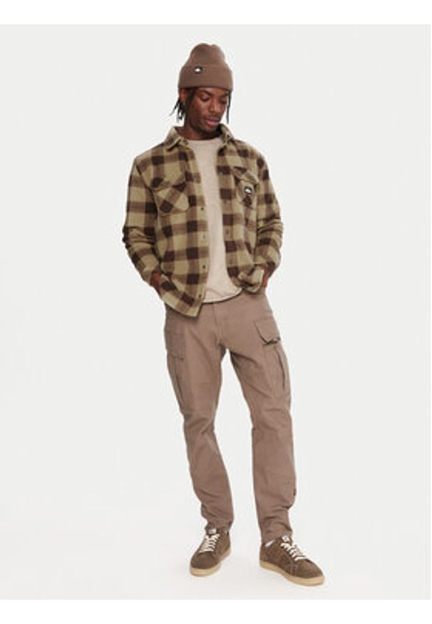 Quiksilver Kurtka przejściowa Bering Strait EQYPF03075 Beżowy Regular Fit. Kolor: beżowy. Materiał: syntetyk