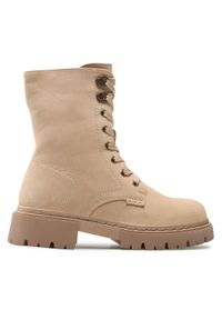 Jenny Fairy Trzewiki WS5899-04 Beżowy. Kolor: beżowy. Materiał: skóra