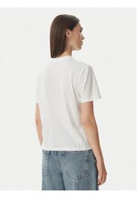 Calvin Klein Jeans T-Shirt LV047G831G Biały Regular Fit. Kolor: biały. Materiał: bawełna #5