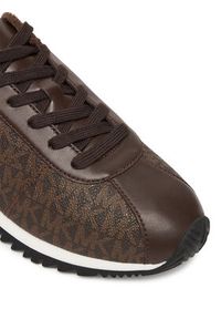 MICHAEL Michael Kors Sneakersy Rhodes 43T5RHFS3L Brązowy. Kolor: brązowy. Materiał: skóra #4