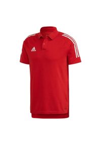 Adidas - Koszulka adidas Condivo 20 Polo M ED9235. Typ kołnierza: polo. Kolor: czerwony. Sport: piłka nożna