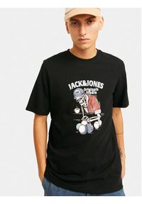 Jack & Jones - Jack&Jones T-Shirt Eight Skull 12264841 Czarny Standard Fit. Kolor: czarny. Materiał: bawełna #6