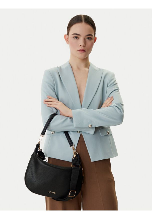 Liu Jo Torebka AA6133 ES026 Czarny. Kolor: czarny. Materiał: skórzane
