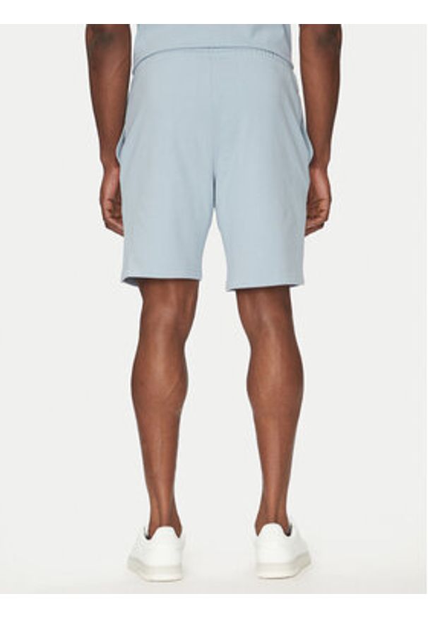 Hugo - HUGO Szorty sportowe Dayono 50530696 Błękitny Relaxed Fit. Kolor: niebieski. Materiał: bawełna. Styl: sportowy