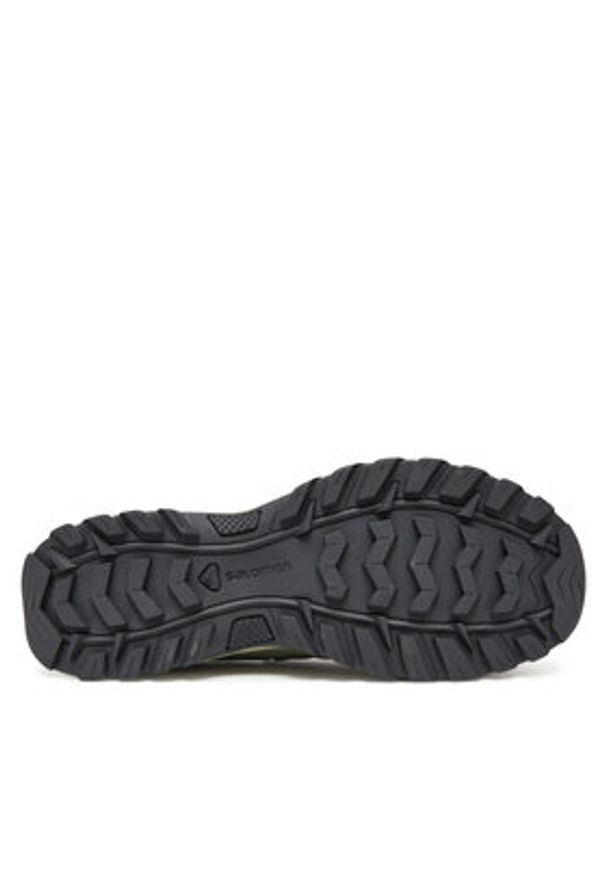 salomon - Salomon Sandały Alhama L47786400 Zielony. Kolor: zielony. Materiał: skóra