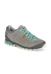 Buty do chodzenia damskie Aku Bellamont Iii Suede Low Gtx. Zapięcie: sznurówki. Kolor: szary. Materiał: zamsz. Szerokość cholewki: normalna. Sport: turystyka piesza