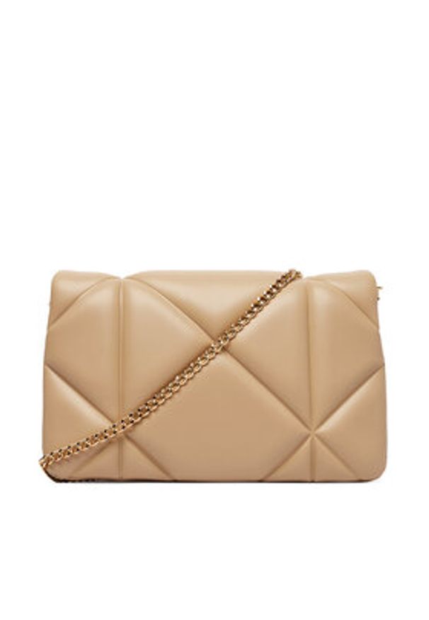 Love Moschino - LOVE MOSCHINO Torebka JC4043PP0OLC0209 Beżowy. Kolor: beżowy. Materiał: skórzane