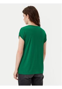 Vero Moda T-Shirt Ava 10284468 Zielony Regular Fit. Kolor: zielony. Materiał: lyocell