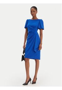 DKNY Sukienka koktajlowa DD6A1959 Niebieski Slim Fit. Kolor: niebieski. Materiał: syntetyk. Styl: wizytowy #4