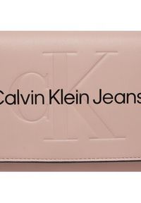 Calvin Klein Jeans Torebka Sculpted Ew Flap Conv25 Mono K60K611866 Różowy. Kolor: różowy. Materiał: skórzane #2