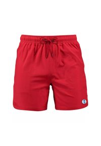 Barts - Szorty plażowe męskie Ripley Shorts. Okazja: na plażę. Kolor: czerwony #1