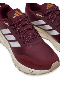 Adidas - adidas Buty do biegania Runfalcon 5 TR JI4085 Bordowy. Kolor: czerwony. Materiał: materiał