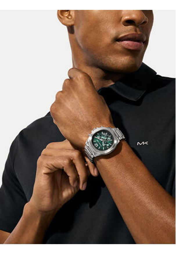 Michael Kors Zegarek MK9191 Srebrny. Kolor: srebrny